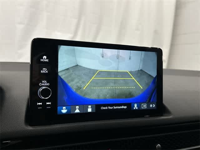 2026 Honda Civic Hatchback Hybrid Sport Touring Boost Blue Pearl at Honda of Clear Lake