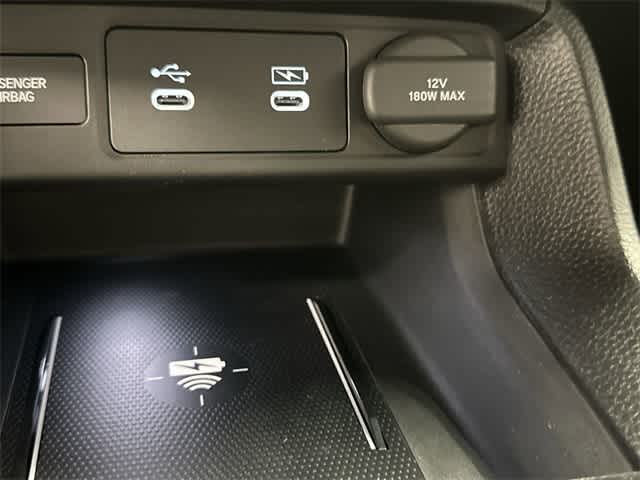 2026 Honda Civic Hatchback Hybrid Sport Touring Boost Blue Pearl at Honda of Clear Lake