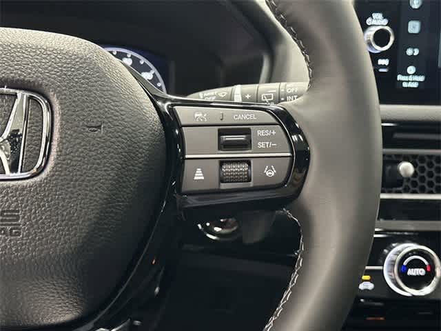 2026 Honda Civic Hatchback Hybrid Sport Touring Boost Blue Pearl at Honda of Clear Lake