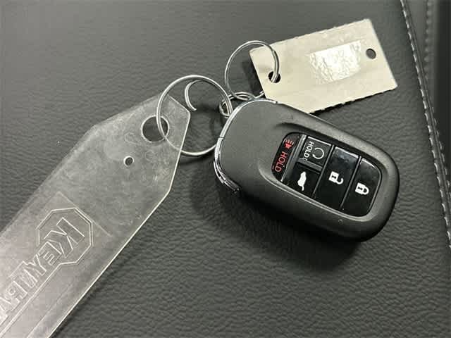 2026 Honda Civic Hatchback Hybrid Sport Touring Boost Blue Pearl at Honda of Clear Lake