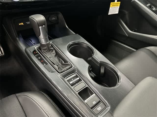 2026 Honda Civic Hatchback Hybrid Sport Touring Boost Blue Pearl at Honda of Clear Lake