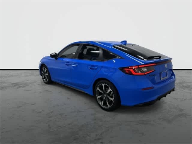 2026 Honda Civic Hatchback Hybrid Sport Touring Boost Blue Pearl at Honda of Clear Lake