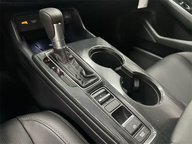 2026 Honda Civic Hatchback Hybrid Sport Touring Rallye Red at Honda of Clear Lake