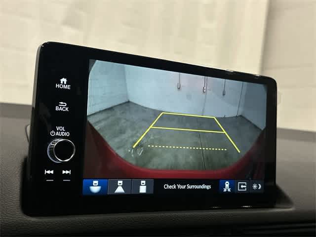 2026 Honda Civic Hatchback Hybrid Sport Touring Rallye Red at Honda of Clear Lake