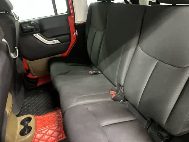 2017 Jeep Wrangler Unlimited Sahara Firecracker Red Clearcoat at Lexus of Clear Lake