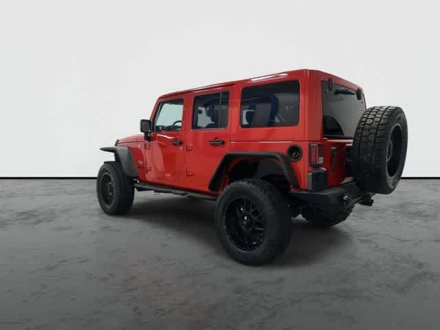 2017 Jeep Wrangler Unlimited Sahara Firecracker Red Clearcoat at Lexus of Clear Lake