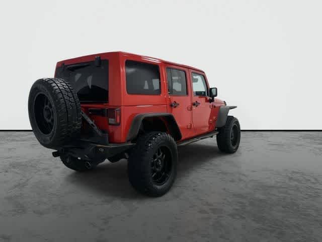 2017 Jeep Wrangler Unlimited Sahara Firecracker Red Clearcoat at Lexus of Clear Lake