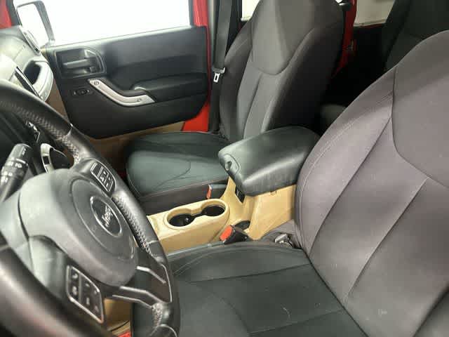 2017 Jeep Wrangler Unlimited Sahara Firecracker Red Clearcoat at Lexus of Clear Lake