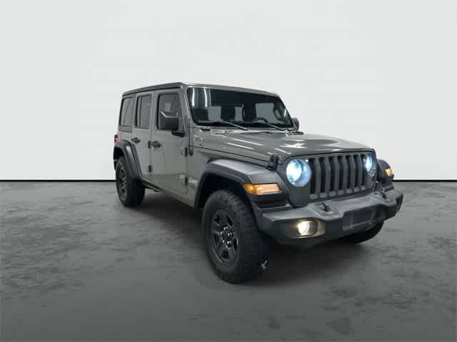2020 Jeep Wrangler Unlimited Sport Sting-Gray Clearcoat at Sterling McCall Lexus