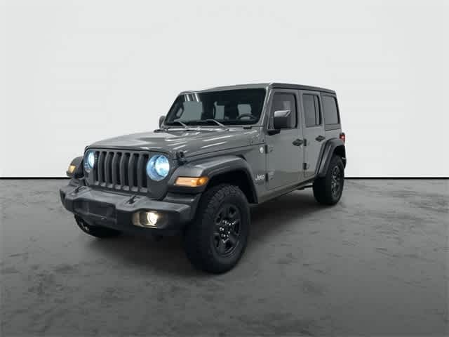 2020 Jeep Wrangler Unlimited Sport Sting-Gray Clearcoat at Sterling McCall Lexus