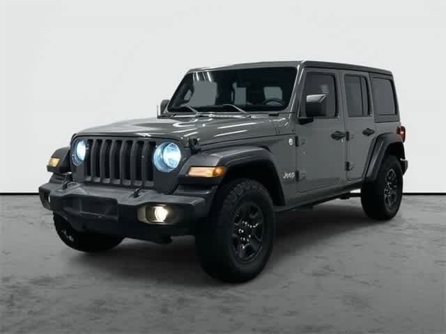 2020 Jeep Wrangler Unlimited Sport Sting-Gray Clearcoat at Sterling McCall Lexus