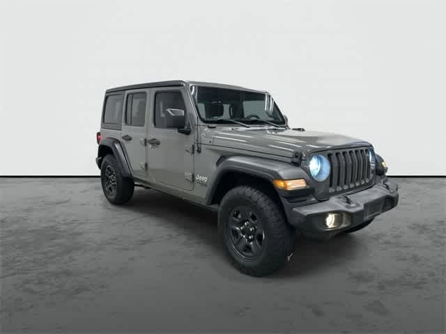 2020 Jeep Wrangler Unlimited Sport Sting-Gray Clearcoat at Sterling McCall Lexus