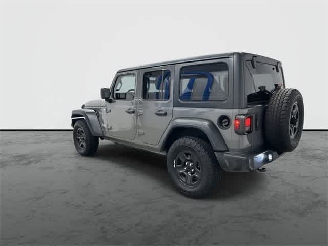 2020 Jeep Wrangler Unlimited Sport Sting-Gray Clearcoat at Sterling McCall Lexus