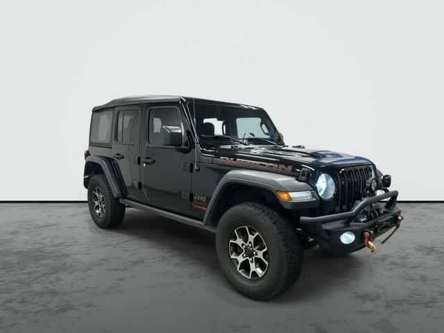2019 Jeep Wrangler Unlimited Rubicon Black Clearcoat at Lexus of Clear Lake