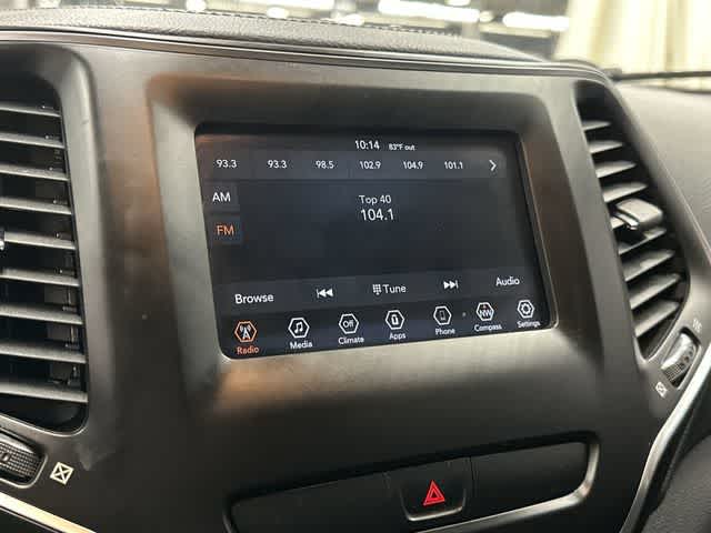 2020 Jeep Cherokee Latitude Diamond Black Crystal Pearlcoat at Auto Boutique Texas