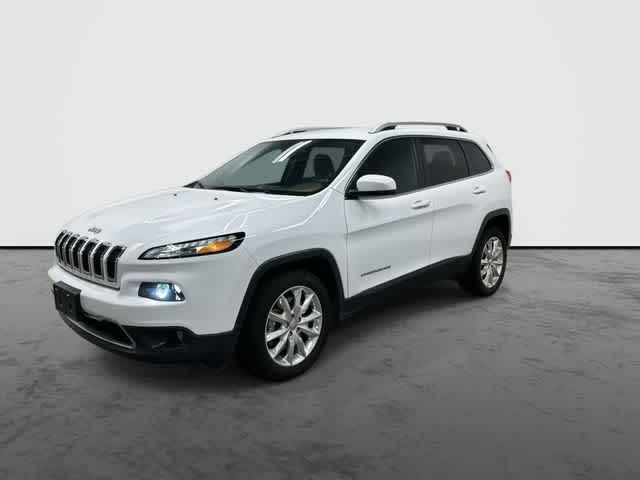 2016 Jeep Cherokee Limited Bright White Clearcoat at AutoNation USA Katy