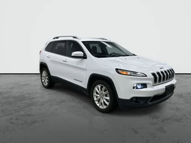 2016 Jeep Cherokee Limited Bright White Clearcoat at AutoNation USA Katy