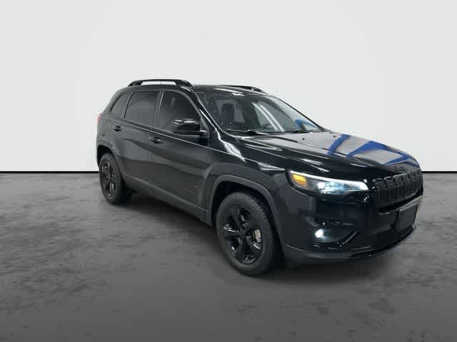 2019 Jeep Cherokee Altitude Diamond Black Crystal Pearlcoat at AutoNation USA Katy