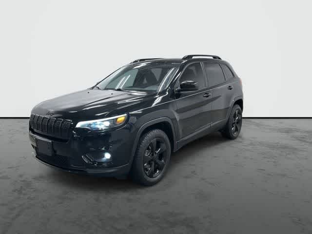 2019 Jeep Cherokee Altitude Diamond Black Crystal Pearlcoat at AutoNation USA Katy