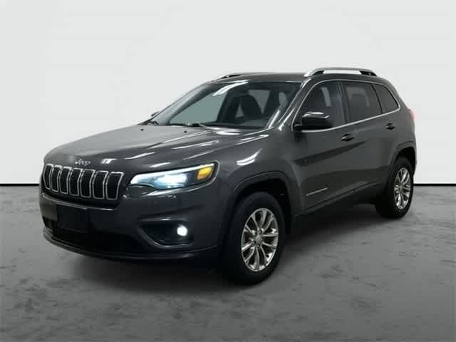 2019 Jeep Cherokee Latitude Plus Granite Crystal Metallic Clearcoat at Tomball Ford