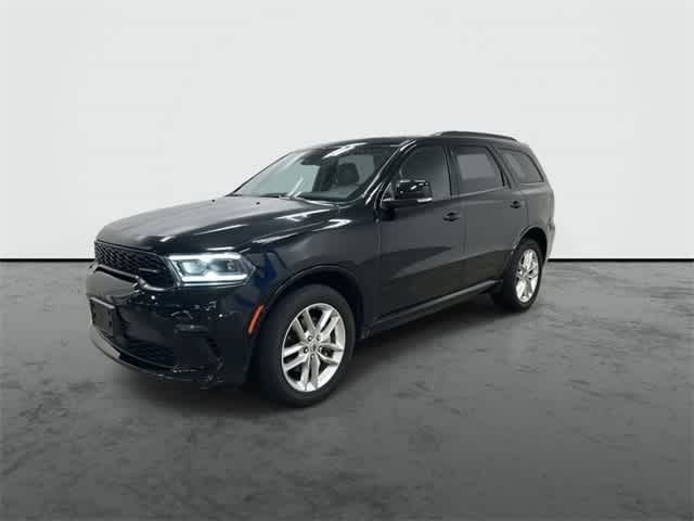 2023 Dodge Durango GT Plus DB Black Clearcoat at Tomball Chrysler Dodge Jeep Ram