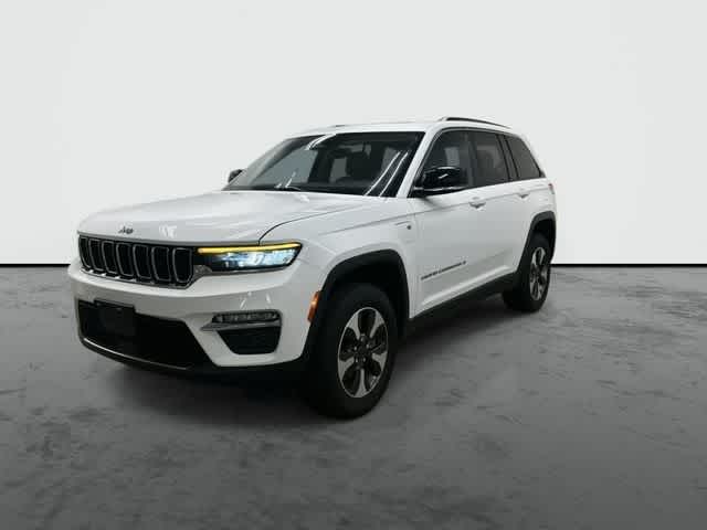 2024 Jeep Grand Cherokee 4xe  Bright White Clearcoat at Mercedes-Benz of Houston North