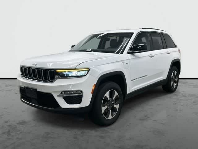 2024 Jeep Grand Cherokee 4xe  Bright White Clearcoat at Mercedes-Benz of Houston North