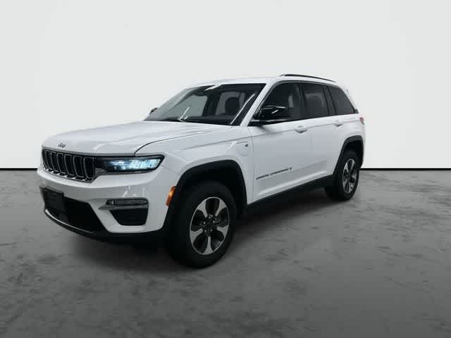 2024 Jeep Grand Cherokee 4xe  Bright White Clearcoat at Mercedes-Benz of Houston North