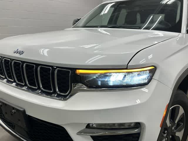 2024 Jeep Grand Cherokee 4xe  Bright White Clearcoat at Mercedes-Benz of Houston North