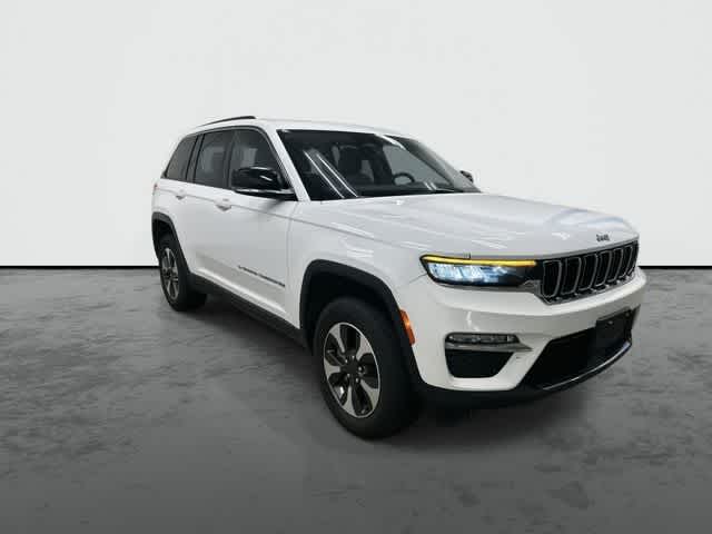 2024 Jeep Grand Cherokee 4xe  Bright White Clearcoat at Mercedes-Benz of Houston North