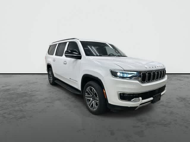 2024 Jeep Wagoneer L Series II Bright White Clearcoat at Mac Haik CDJR North Houston
