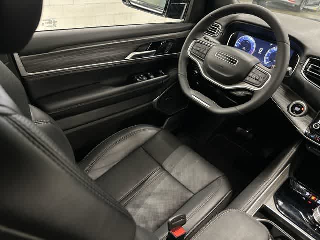 2024 Jeep Wagoneer L Series II Bright White Clearcoat at Mac Haik CDJR North Houston
