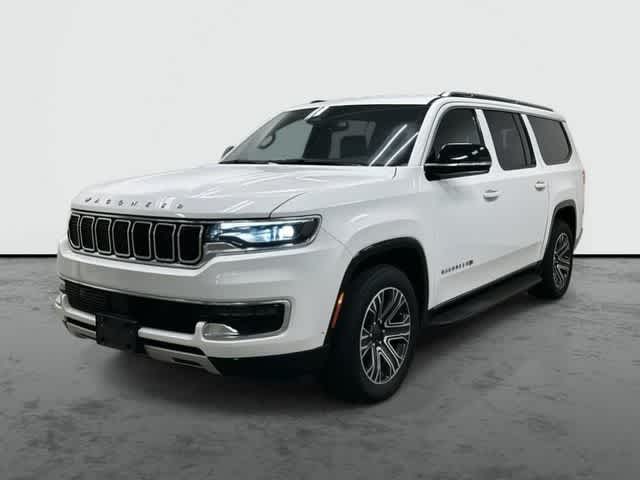 2024 Jeep Wagoneer L Series II Bright White Clearcoat at Mac Haik CDJR North Houston