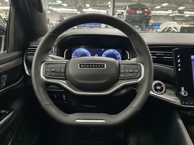 2024 Jeep Wagoneer L Series II Bright White Clearcoat at Mac Haik CDJR North Houston