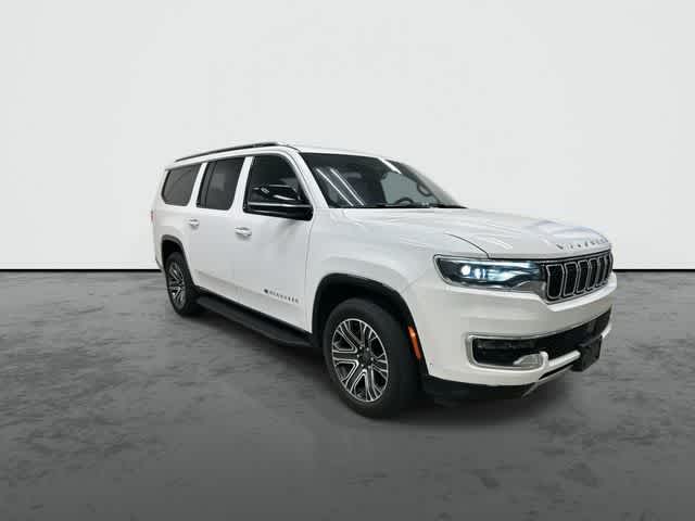 2024 Jeep Wagoneer L Series II Bright White Clearcoat at Mac Haik CDJR North Houston