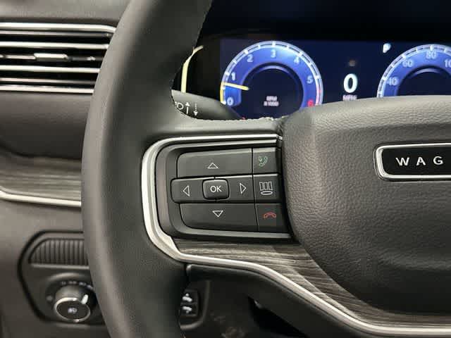 2024 Jeep Wagoneer L Series II Bright White Clearcoat at Mac Haik CDJR North Houston