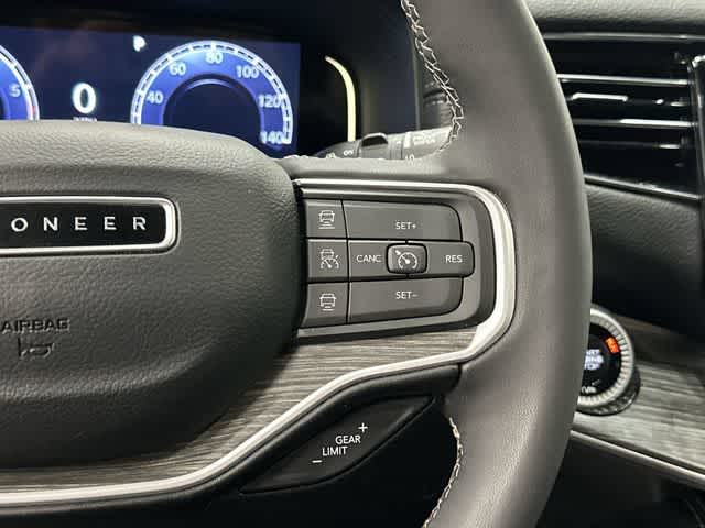2024 Jeep Wagoneer L Series II Bright White Clearcoat at Mac Haik CDJR North Houston