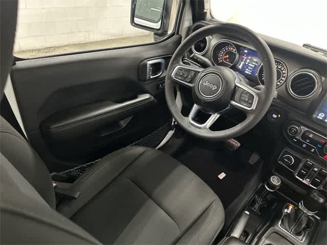 2023 Jeep Gladiator Overland Bright White Clearcoat at AutoNation USA Katy