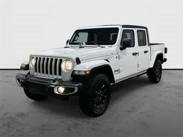 2023 Jeep Gladiator Overland Bright White Clearcoat at AutoNation USA Katy