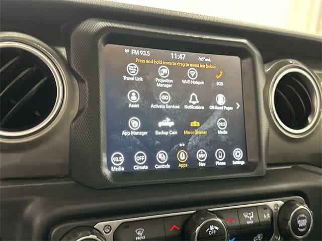 2023 Jeep Gladiator Overland Bright White Clearcoat at AutoNation USA Katy