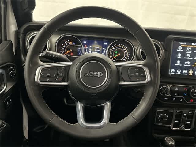 2023 Jeep Gladiator Overland Bright White Clearcoat at AutoNation USA Katy