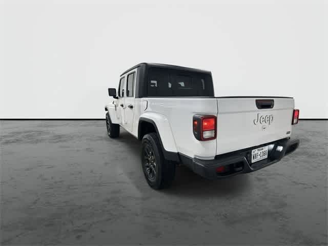 2023 Jeep Gladiator Overland Bright White Clearcoat at AutoNation USA Katy