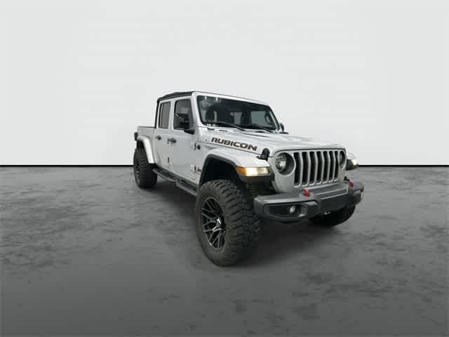 2023 Jeep Gladiator Rubicon Silver Zynith Clearcoat at Lone Star Chevrolet