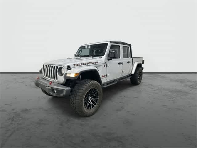 2023 Jeep Gladiator Rubicon Silver Zynith Clearcoat at Lone Star Chevrolet