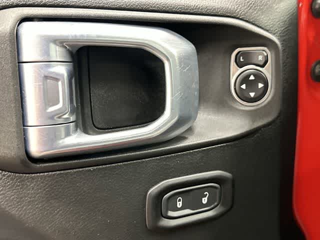 2021 Jeep Gladiator Rubicon Firecracker Red Clearcoat at AutoNation Toyota Gulf Fwy