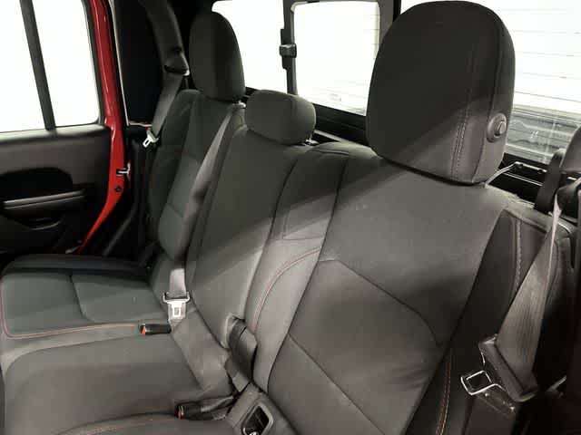 2021 Jeep Gladiator Rubicon Firecracker Red Clearcoat at AutoNation Toyota Gulf Fwy