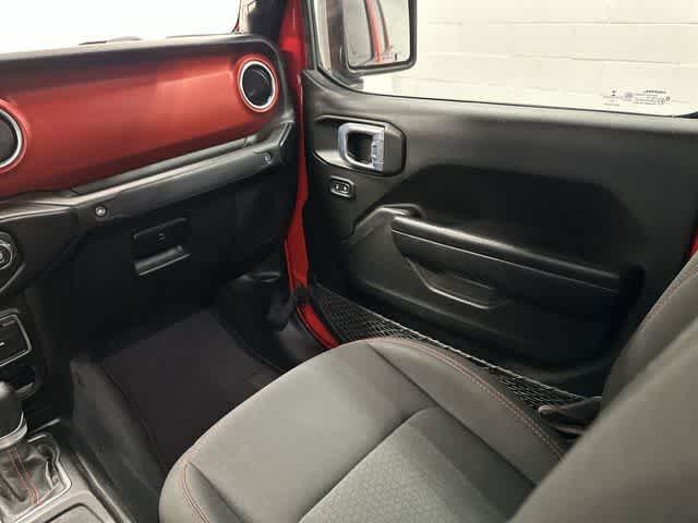 2021 Jeep Gladiator Rubicon Firecracker Red Clearcoat at AutoNation Toyota Gulf Fwy