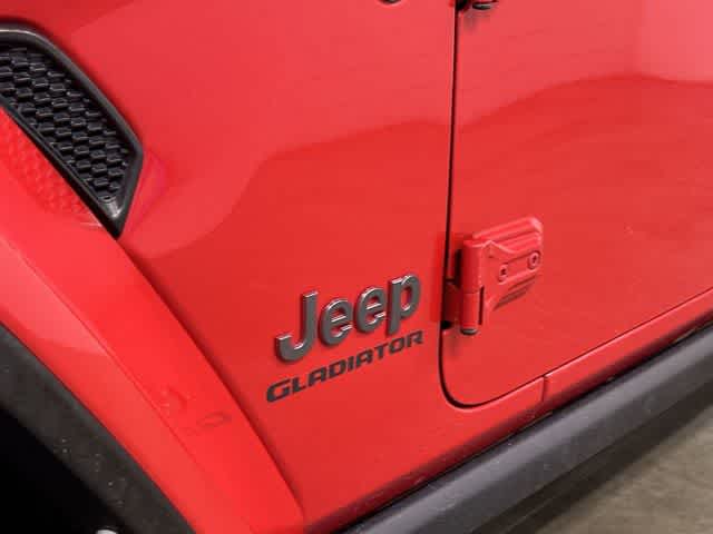 2021 Jeep Gladiator Rubicon Firecracker Red Clearcoat at AutoNation Toyota Gulf Fwy
