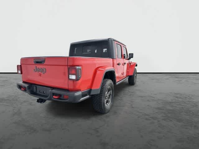 2021 Jeep Gladiator Rubicon Firecracker Red Clearcoat at AutoNation Toyota Gulf Fwy