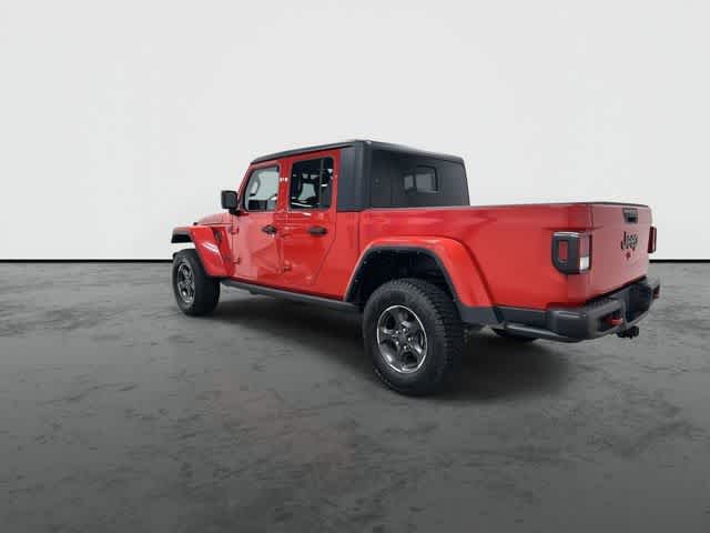 2021 Jeep Gladiator Rubicon Firecracker Red Clearcoat at AutoNation Toyota Gulf Fwy